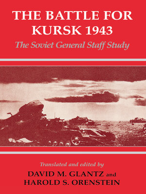 cover image of The Battle for Kursk, 1943
